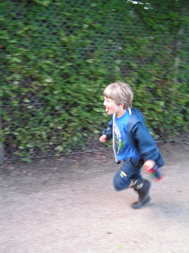 Joshua running