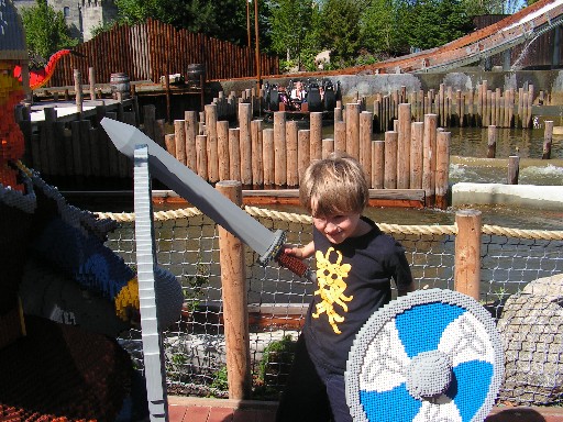 Lego VikingWhite Water ride